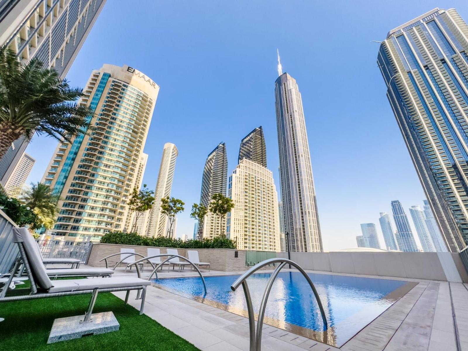 Appartement Charming In Downtown Just Steps From Burj Khalifa & Mall By Bhavan